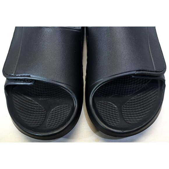 OOFOS Unisex Black Ooahh Sport Flex  slip-on Recovery Comfort Sandal Sz M12- W14 main image 15